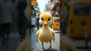 Duck Shopping Like a Boss in the Market! 🛍️🦆