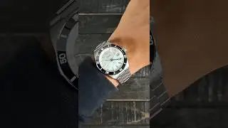 JIOS Watch - GMT Diver's 104 White Dial Automatic #jioswatches #diverwatch #whitedial