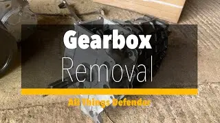 Landrover defender LT77 gearbox removal