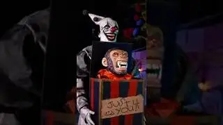 Spirit Halloween Monkey Business Animatronic VIDEO!! #spirithalloween2025 #animatronics #shorts
