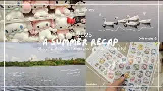 Summer vlog🌱 :: hanging out w frnds, shopping, studying & food!!