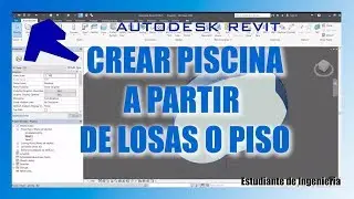 CREAR PISCINA CON LOSAS EN REVIT