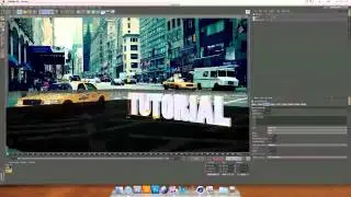 Make a wallpaper - Tutorial Cinema 4d - 2012