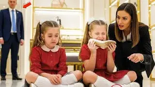 Clean It With Your Tongue,&rdquo; Orders the Manager &mdash; Billionaire Sees Two Little Girls Being Humiliated