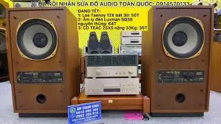 NGHE LẦN CHO BIẾT ĐI CÁC BÁC, TANNOY 12X ĐÁNH BẰNG ĐÈN LUXMAN SQ38