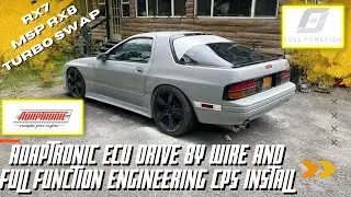 RX7 13b RX8 MSP 6port Turbo - новый блок управления и управление по проводам