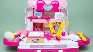 Disney Minnie Mouse Doctor Set Satisfying with Unboxing Compilation Toys ASMR #596