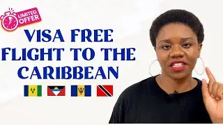 How to get flights to Barbados and the Caribbean VISA FREE #nigeriatobarbadosflight