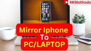 How to Mirror iPhone to Laptop [Step by Step Guide]
