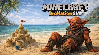 Suns Out, Guns Out. Beach Day. Bro Nation SMP #4