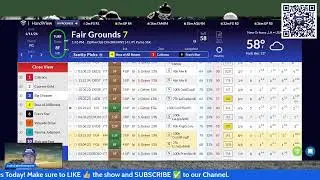 @equinedge analysis: @TwinSpires @fairgroundsnola Picks 1/11/26