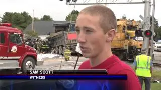 DUMP TRUCK VERSUS TRAIN FOR WEB