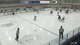 Navan Grads #19 Ryan Burke ('03) scores on the power-play at Renfew Wolves (Oct. 22/21)