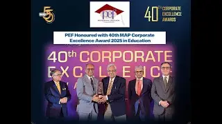 PEF Honored with MAP&rsquo;s 40th Corporate Excellence Award 2025