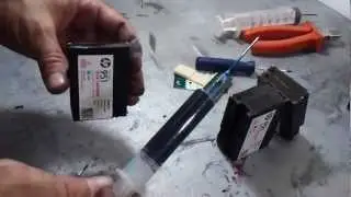 Bulk Ink HP Officejet Pro 8100 8600 instala&ccedil;&atilde;o completa