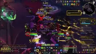 World of Warcraft - Dragonflight!  M+ 19 BRH with 484 BDK tank, failed run