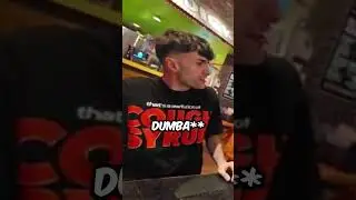 Cheesur gets PRESSED by Resturant Waiter!😳😂