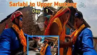 Sarlahi to upper mustang cycle yatra 🚲 | Mustang Cycle Ride | Mustang | Day-1