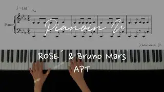 ROSÉ & Bruno Mars - APT./ Piano Cover / Sheet