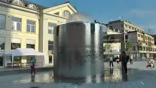 Water Pavilion by William Pye in Drammen, Norway