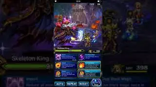 No iNichol - FFBE Skeleton King Clear No 100% Dodge/Free Gear/Free TM/ No 5*/Friend Emperor