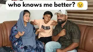 who knows me better 😜 | mumma or pappa | #mrboo #funny #challenge