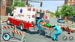 New Ambulance City Rescue Simulator &ndash; 911 US Emergency Ambulance Driving 3D : Android Gameplay