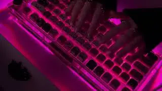1 Hour Keyboard ASMR with the KiiBOOM Phantom 81 V3 Mechanical Keyboard