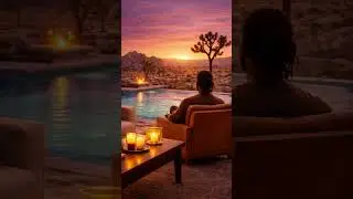 Smooth Jazz & Jazzhop | Joshua Tree Desert Sunset 🌵 Focus, Peace & Alignment Music  #jazzhop #jazz
