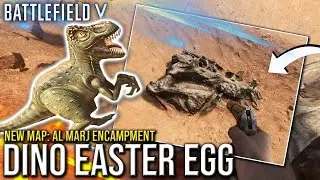 DINO EASTER EGG - New Map: Al Marj Encampment | BATTLEFIELD V