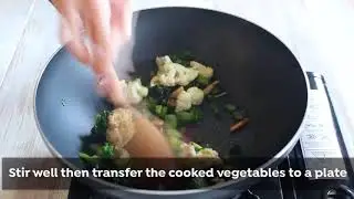 Veggie packed scrambled eggs