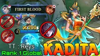 Kadita Deadly Midlaner - Top 1 Global Kadita by TT : Reys - Mobile Legends