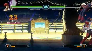 King of Fighters XIII - Iori with the Power of the Flames Video