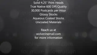 Wolverine High Speed Inkjet Systems