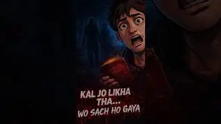 डायरी ने भविष्य बता दिया 😨 | सच्ची डरावनी कहानी | Hindi Horror Short #shorts