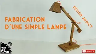 [TUTO] // Attention Design !!  // Lampe articulée en chêne - Wooden Lamp