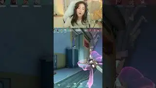 Pokimane got Scared by Iso😆 #pokimane #valorant #playing