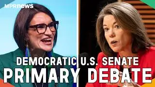 Democratic U.S. Senate primary debate — U.S. Rep. Angie Craig and Lt. Gov. Peggy Flanagan