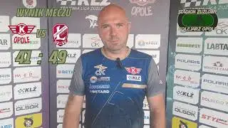 29.06.2025 Trenerzy Marcin Sekula i Nikołaj Kokin po meczu Kolejarz Opole vs Daugavpils Lokomotiv