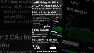 WiFi Kh&ocirc;ng Kết Nối &ndash; Check Nhanh 3 Bước  #chiptalkglobal #ai #chip #wừii