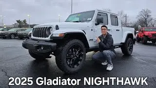 FIRST LOOK: 2025 Jeep Gladiator Nighthawk in white. Now ONLY $38,000?!