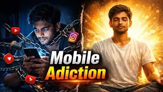 Mobile Addiction |मोबाइल की आदत कैसे कम करें?Youth Ka Future Barbaad Ho Raha Hai📱❌ Hindi Motivation।