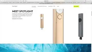 The Logitech Spotlight Presenter Remote -- How it Works