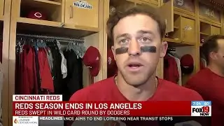 Reds season ends with Wild Card round loss to Dodgers