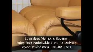 Stressless Memphis- Tan Paloma- Closeout Pricing at Unwind.com