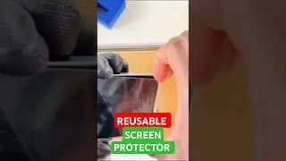 Can You Really Reuse a Screen Protector? (Check Out What Happens) #shorts
