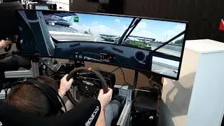 New iRacing AI at the iRacing SimExpo Booth