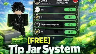 [FREE] Tip Jar System - Roblox Studio