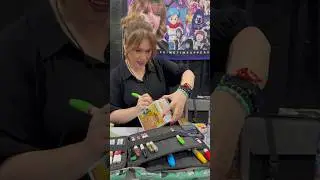Meeting Monica Rial at Colorado Springs Comic Con! #coloradosprings #monicarial #myheroacademia