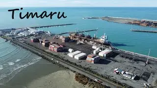 Timaru - Caroline Bay and the Harbor